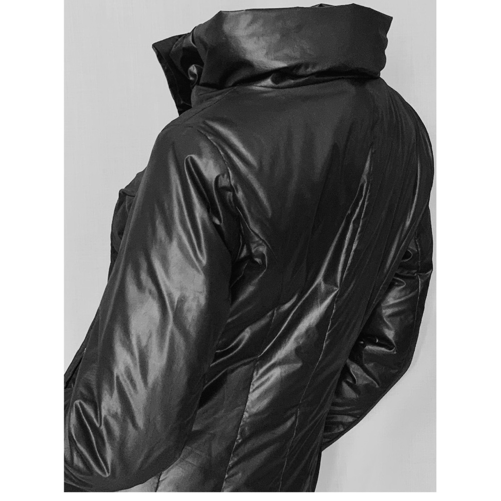 Chico's Nwot Black Down Jacket 8 - image 6